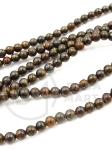 Bilă de bronzit 4mm ~96 buc ~38cm 1 şir 351184