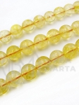 Bilă de citrină 10mm 38cm ~39 bucăți 1 șir 351189