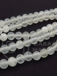 Selenit natural bilă 6mm 39cm ~63 bucăți 1 șir 351238