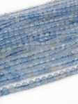Acvamarin ~3mm mărgele fațetate naturale 39cm ~118 bucăți 1 șir 351278