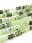 Cilindru nituit 8,5~11x5,5~6,5mm cu mărgele de sticlă 3mm ~15 bucăți 19cm 1 șir 351295