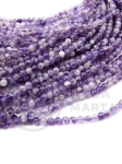 Margele de amethyst 4mm ~90 bucata 1 bucata 351318