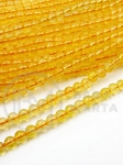 Bilă de citrină ~4mm ~90 buc 38cm 1 șir 351389
