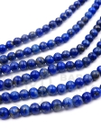 Mărgele naturale Lapis Lazuli ~4mm ~105 bucăți 39cm 1 șir 351394