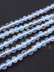 Piatră Lunii-Opal ~ bilă fațetată de 4 mm ~ 94 bucăți ~ 36 cm 1 șir 351409