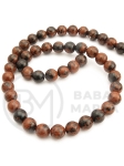 Bilă de obsidian mahon 8mm ~45 bucăți 38cm 1 șir 351466