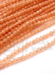 Jadeit ~ bilă fațetată de 3 mm ~ 125 buc 36 cm 1 șir 351477
