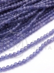 Jadeit ~ bilă fațetată de 3 mm ~ 125 buc 36 cm 1 șir 351483