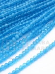 Jadeit ~ bilă fațetată de 3 mm ~ 125 buc 36 cm 1 șir 351484