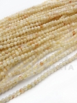 Mărgele naturale de citrină ~2.2mm fațetate ~180 bucăți 39cm 1 șir 351536
