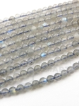 Labradorit natural ~3.6mm bilă 38cm ~105 bucăți 1 șir 351557
