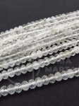 Cristal de munte ~4 discuri fațetate de 3,3 mm ~115 buc 39 cm 1 șir 351599