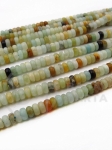 Anazonit natural ~4x~șaibe de 2mm ~170 bucăți 38cm 1 șir 351600