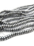 Piatră vulcanică - LAVA 6~6.5x3~3.5mm 40cm ~125 bucăți 1 șir 351609