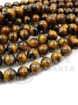 Mărgele ochi de tigru 12mm ~33 bucăți 1 buc 351710