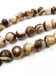 Bilă Zebra Jasper 10mm 38cm ~36buc 1 șir 352520