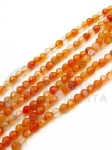 Agat ~ bilă fațetă de 4 mm ~ 95 bucăți 1 buc 352595