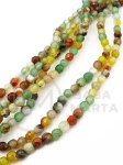 Agat ~ bilă fațetă de 4 mm ~ 95 bucăți 1 buc 352598
