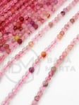 Glob de cristal din piatră ~3mm fațetat ~125 bucăți 353278