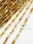 Mărgele din sidef ~3mm fațetate ~115 buc 353288