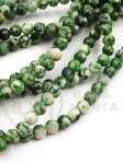 Bilă de jaspis verde 4mm 38cm ~86 bucăți 1 șir 353323