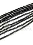 Turmalină neagră ~1.7mm bilă fațetăta 39cm ~240 pieces 1 șir 353347