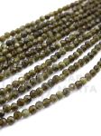 Obsidian cu luciu auriu ~ Mărgele fațetate de 3 mm 39 cm ~ 120 pieces 1 șir 353352