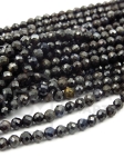 Safir ~3mm bilă fațetata 39cm ~116 pieces 1 șir 353353