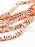 Hematit pătrat 3x3x1mm 41cm ~360 bucăți 1 șir 353370