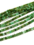 Șaibă fațetată Fuchite 3x2~2.5mm ~185 bucăți 38cm 1 șir 353431