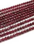 Granat ~ bilă fațetă de 4 mm ~ 102 pieces 39 cm 1 șir 353443