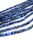 Mărgele fațetate Lapis Lazuli 4mm gaură 0.5mm ~93 bucăți 39cm 1 șir 353457