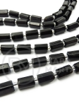 Cilindru de tourmalină 8,5~11x5,5~6,5mm cu mărgele de vitola 3mm gaură 1mm ~15 pieces 19cm 1 şir 353480