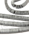 Hematit pătrat 6x6x1mm ~40cm ~370 bucăți 1 fir 353677