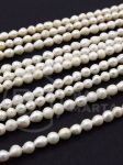 Perlă naturală ~4x~3.8mm ~39cm ~100 buc 1 bucată 355004