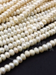 Perlă naturală ~5x~3.2mm ~35cm ~107 buc 1 din 355006