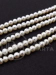 Perlă naturală gradul 2A+ 4~4.5mm ~38cm ~100 bucăți 355033