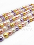 Perlă Mallorca 6mm 40cm ~65 buc 1 șir 355039
