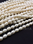 Perlă ~8.1x~6mm naturală ~34cm ~42buc 1 șir 355110