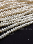 Perlă ~3.8x~6mm naturală ~36cm ~94buc 1 șir 355114