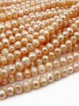 Perlă ~6x~7mm naturală ~35cm ~60buc 1 șir 355116