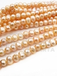 Perlă ~6.5x~8mm naturală ~36cm ~55buc 1 șir 355118
