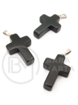 Pandantiv cruce 25x18mm Onyx 355294