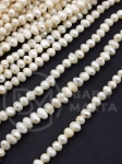 Perlă naturală ~4.5x~3.2mm ~35cm ~105 buc 355716