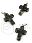 Pandantiv cruce 25x18mm Labradorit 355751