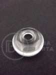 Disc pandantiv 18x6mm cristal de stâncă gaură 5mm 355758