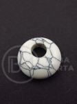 Disc pandantiv 18x6mm Howlit gaură 5mm 355761