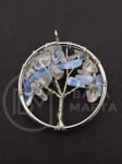 Pandantiv cu Piatră Lunii 30x5~7mm Arborele Vieții 355776