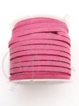 Panglică din piele întoarsă naturală 3x1.5mm 5 metri 421176