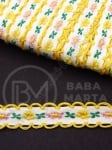 Panglică cu flori 13mm 1 pachet ~20 metri 411203